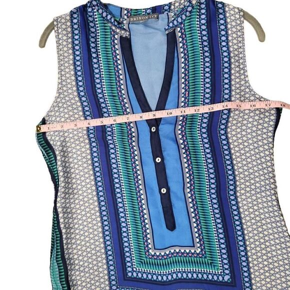 Brixton Ivy Multi‎ Color Geometric Print Sleeveless - Picture 5 of 5
